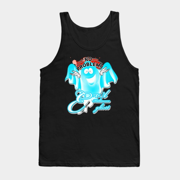 An evil, but kind, ghost of the night Tank Top by ThE MaYoR☆MDM☆